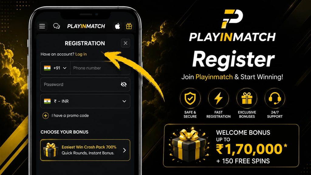 How to complete Playinmatch Registration