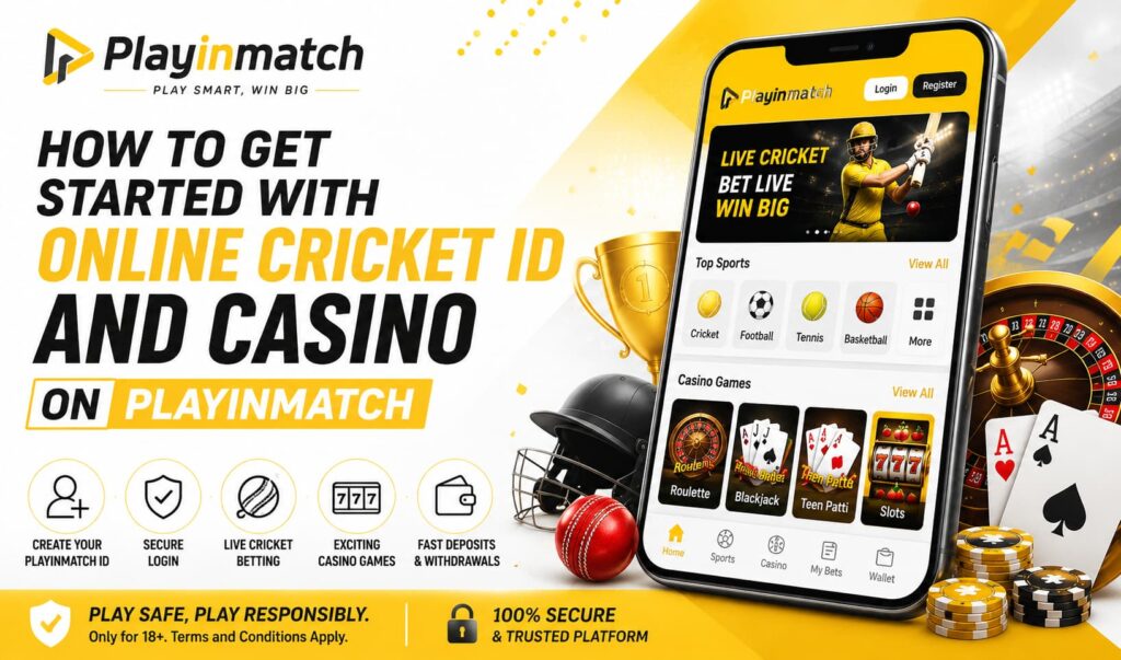 How to Get Started with Online Cricket ID and Casino on Playinmatch
