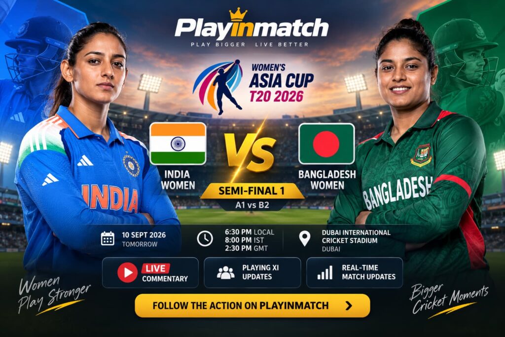 IND-W vs BAN-W Today Match