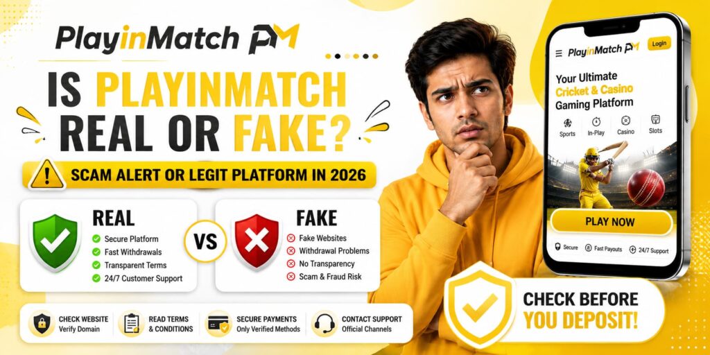 Is PlayinMatch Real or Fake Scam Alert or Legit Platform in 2026